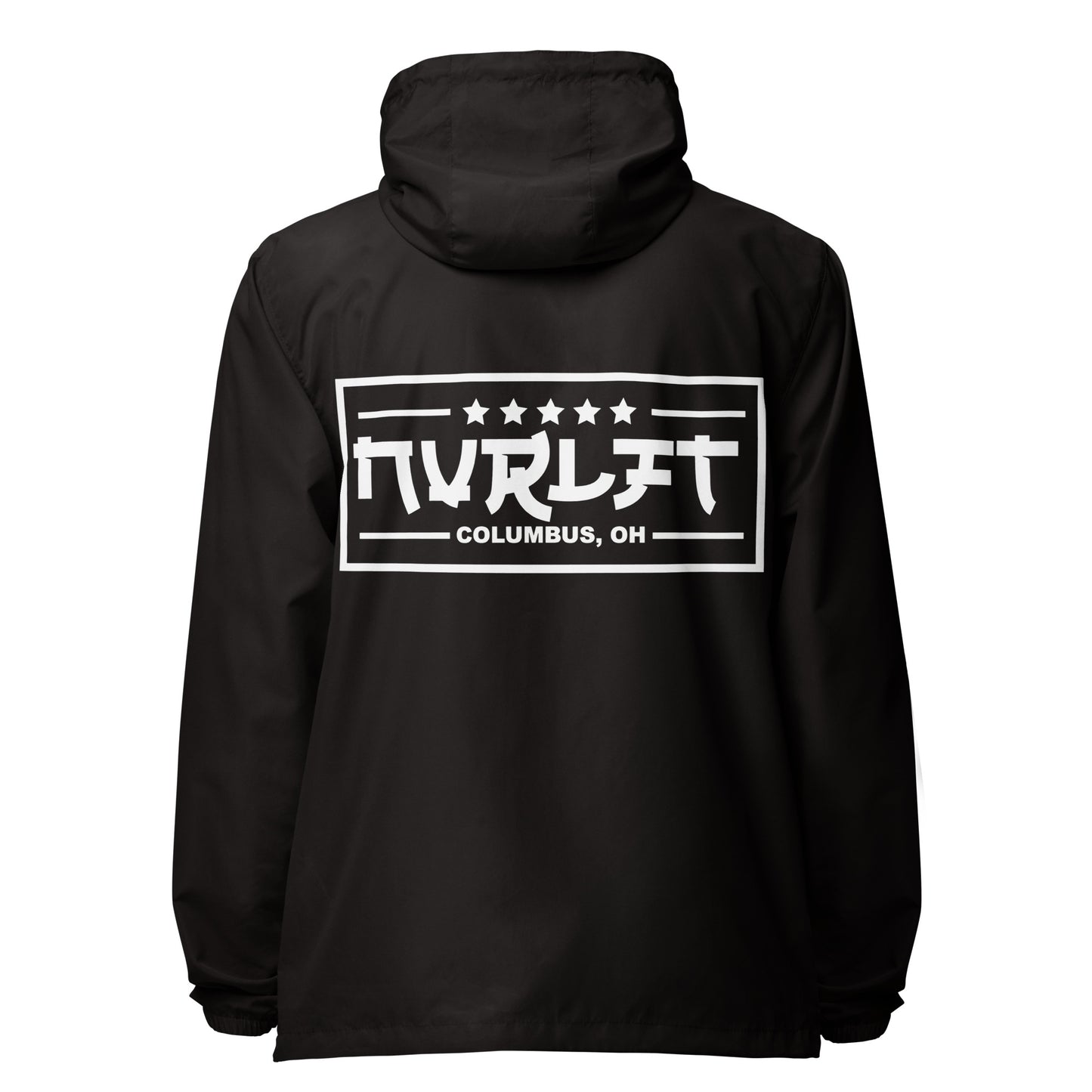 NVRLFT 5-Star Classic Lightweight Zip-up Windbreaker