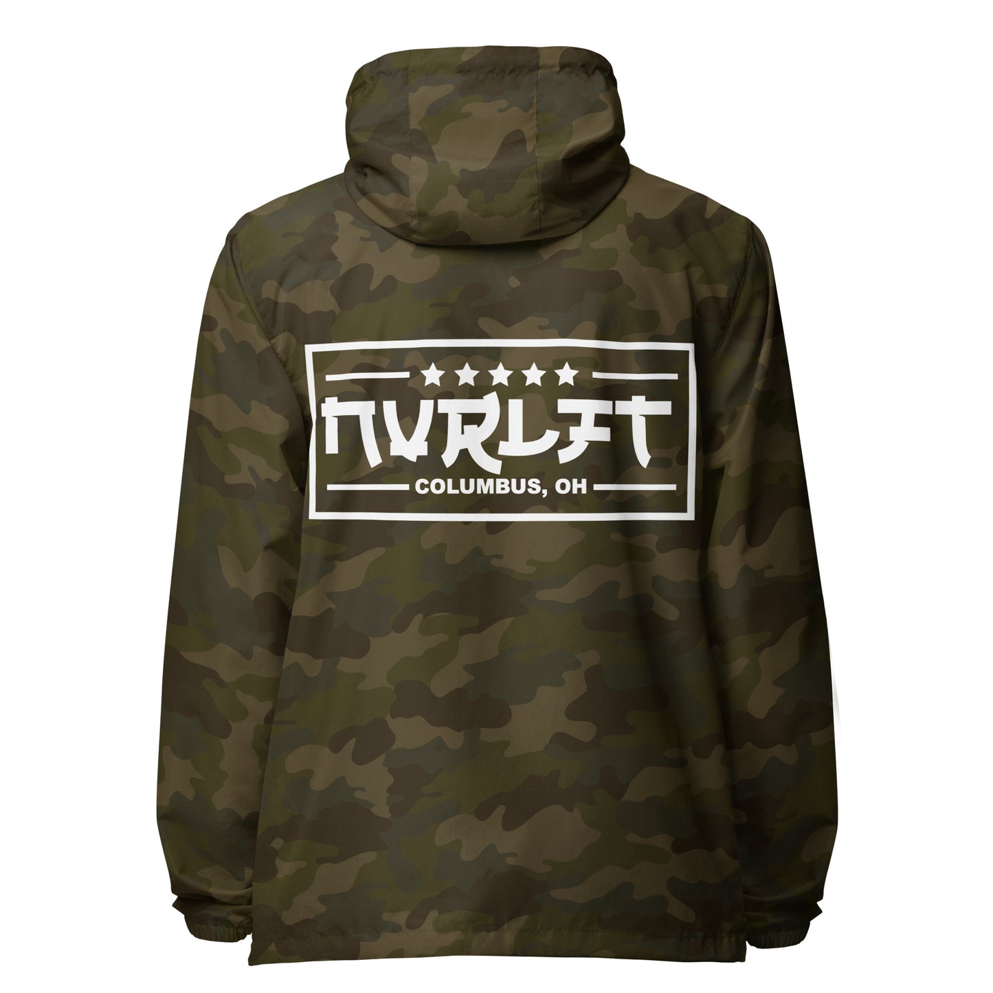 NVRLFT 5-Star Classic Lightweight Zip-up Windbreaker