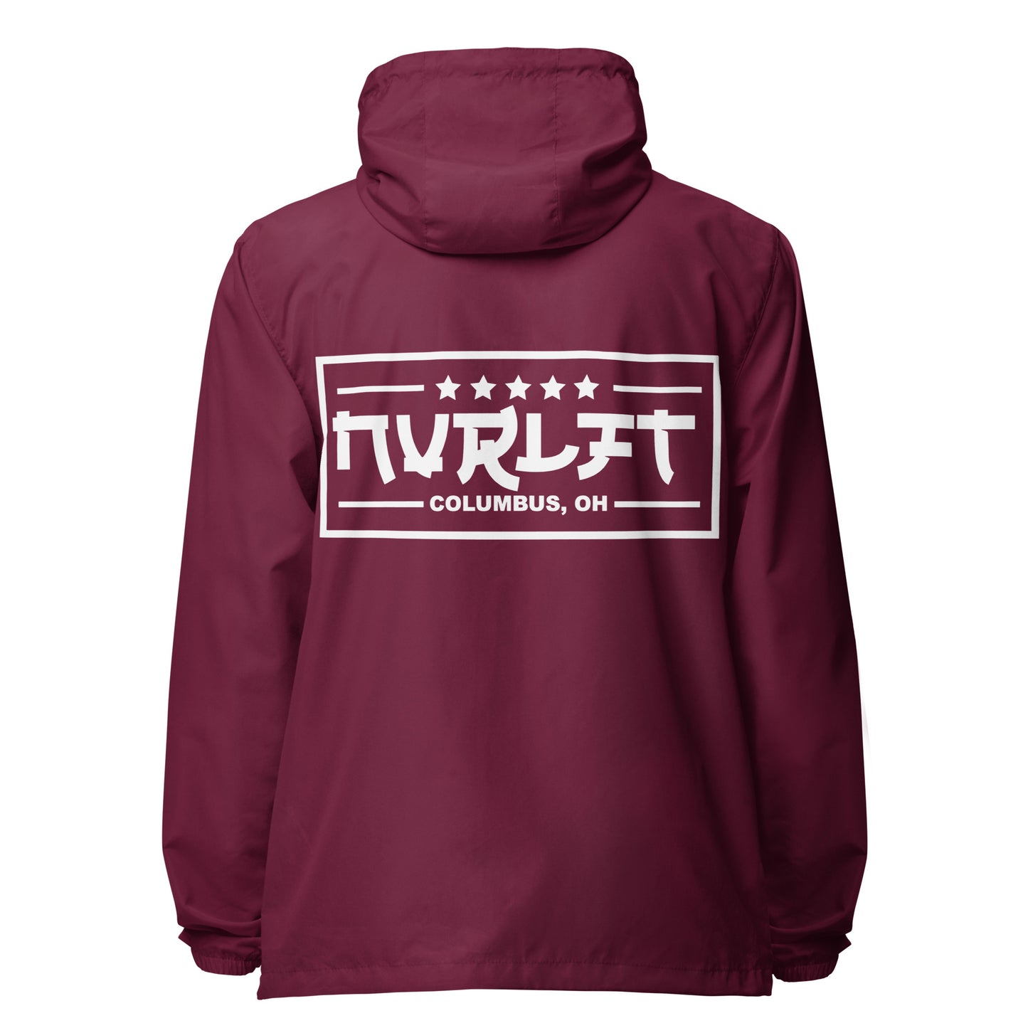 NVRLFT 5-Star Classic Lightweight Zip-up Windbreaker